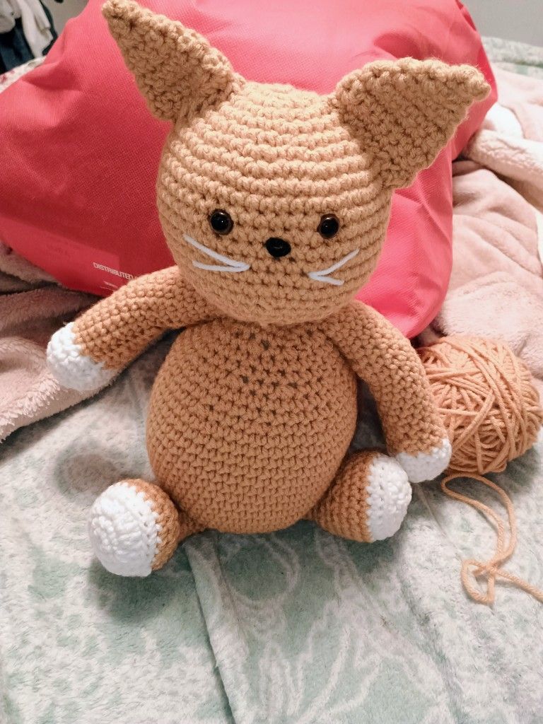 Amigurumi Crochet Cat