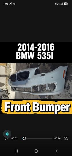 2014/2015/2016 Bmw 535i Front Bumper Cover