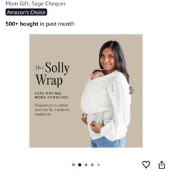 The Solly Wrap. Baby Carrier 