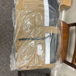 Heavy Duty Coat For The Cold Size S & Brand New Steel Toe Boots