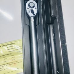 NEBICALS Heavy Duty 1/2’ Drive 25-250 Ft-Lb., 33.9-339 N.m High Precision Accuracy Torque Wrench with Aviation Handle