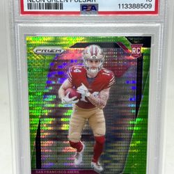 RICKY PEARSALL PSA 10 Rookie 2024 Prizm Neon Green Pulsar #383
