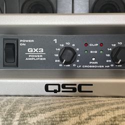 QSC GX3 425W 2-channel Power Amplifier