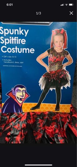 Spunky Spitfire Girls Halloween Costume