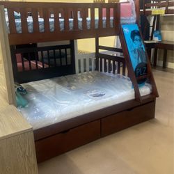 Full/twin Bunk Bed Mattress Included 
