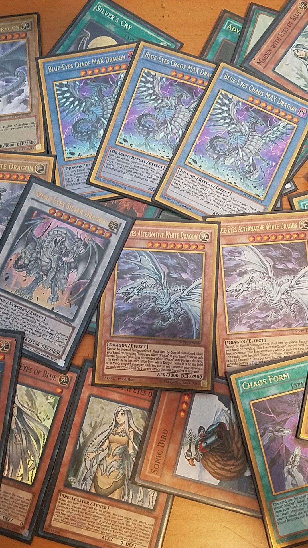Yugioh complete blue eyes chaos max dragon deck