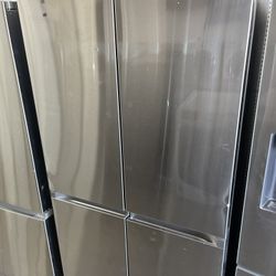 Samsung four-door refrigerator we finance no credit needed only $20 down