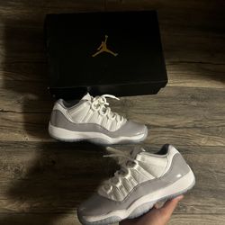 Jordan 11 Low Grey Size 7 Og All $140 Worn 1 Time