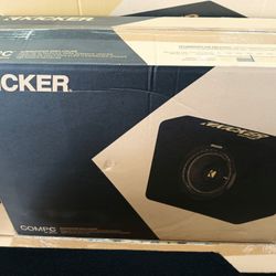 Kicker Compc 12 Subwoofer With Box 