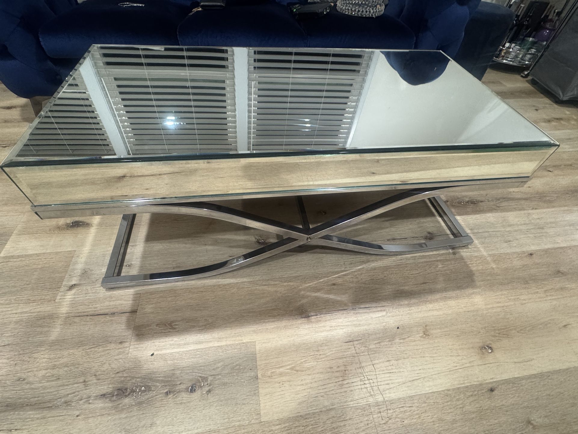 Mirrored Coffee Table