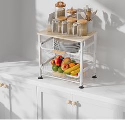 3 Layer Kitchen Storage Rack.
