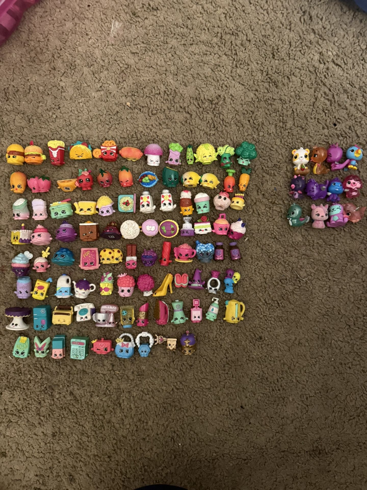 93 shopkins + other minis