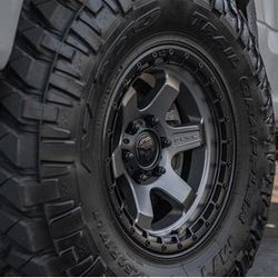 Off Road Rims Titan Wheels A Silverado Tundra Ram F-150 Balistic Pro Comp KMC Method Tacoma Wrangler Yukon Tahoe 