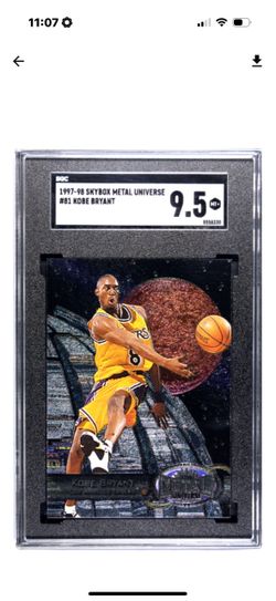 97 metal universe #81 Kobe card