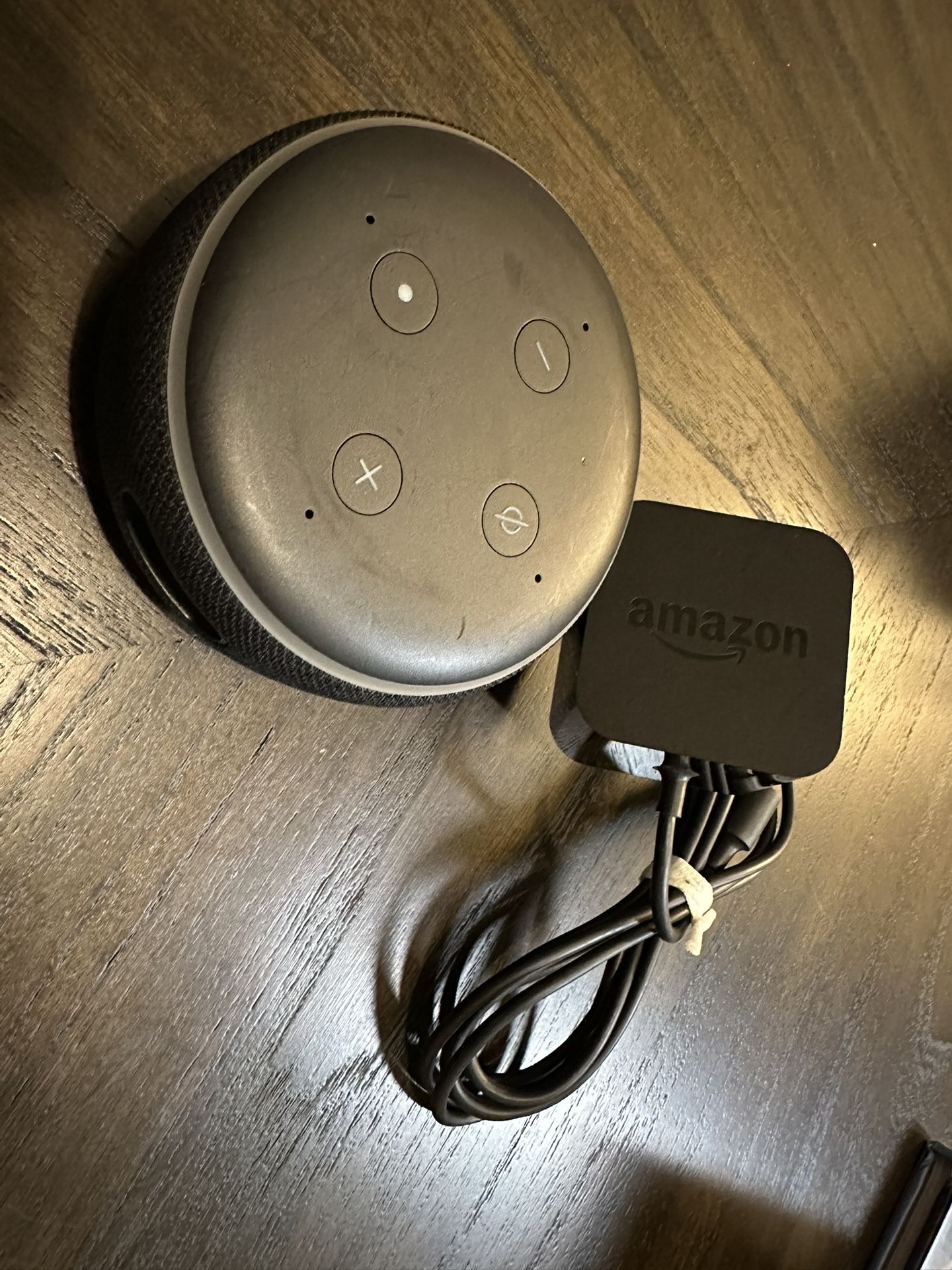 Amazon Echo Dot (3rd Gen) Bluetooth Speaker – Charcoal – $20