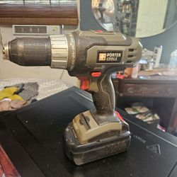 Porter-Cable 18V Cordless Drill (Tool And Baterry Only No Charger )Porter-Cable
​V