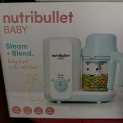 nutribullet Baby Steam + Blend Baby Food Maker and Steamer