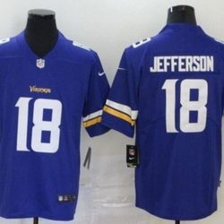 MINNESOTA VIKINGS STITCHED FOOTBALL JERSEY 