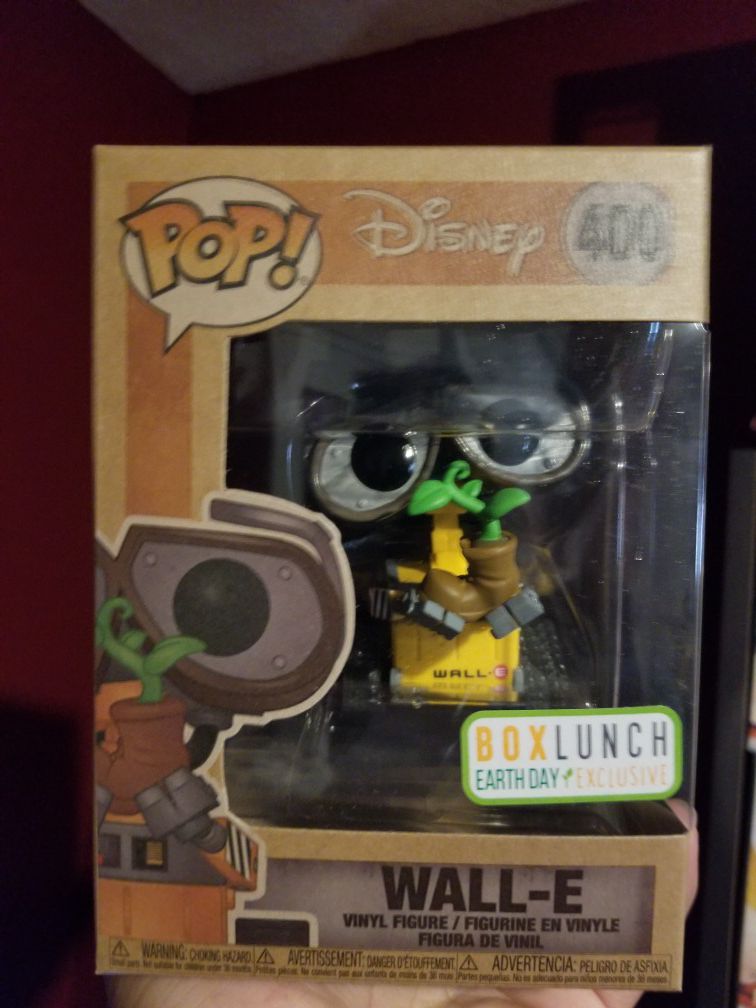 Wall-E Funko Pop Boxlunch Earthday Exclusive Disney 400
