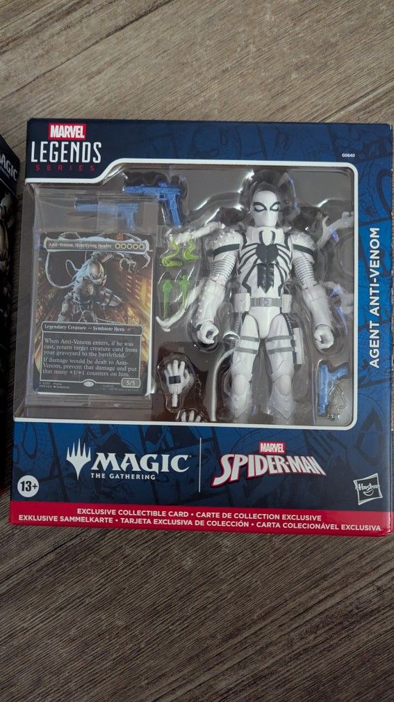 Sealed Magic TG x Marvel Spider-Man Agent Anti-Venom Figure