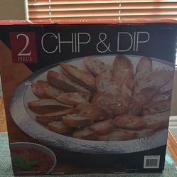 2 piece chip and dip bowl