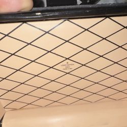 Louis Vuitton Red Black Trunk Shoulder Bag Studded Embossed Push Lock