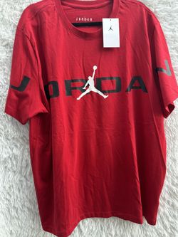 Jordan Red Men's short sleeve T-Shirt size XXL