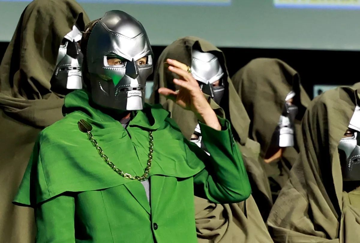 Dr. Doom Mask Comic-con 2024