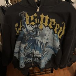 Godspeed Statue Of Liberty Zip Up LARGE
