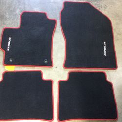 Genuine OEM Toyota Corolla Carpet Floor Mats 