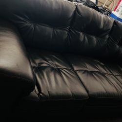 Leather Sofa 
