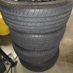 275/60R20 Hankook Dynopro AT2 Tires With Rims
