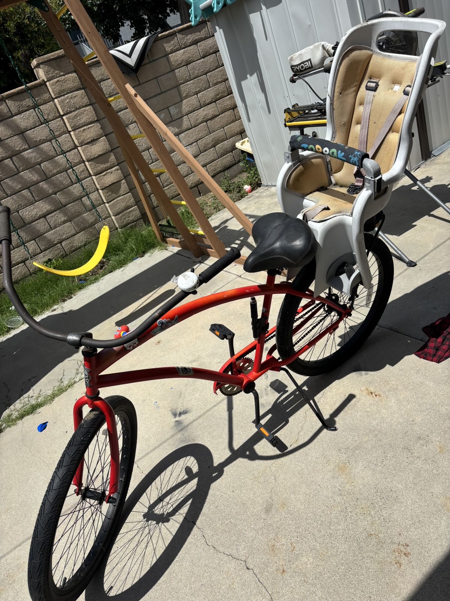 Bike And Child Seat