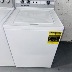 Speed Queen washing machine, a receipt for a 90-day warranty