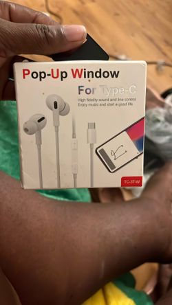 Pop-Up Window For Type-C 