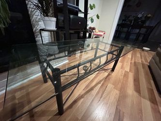 Glass table