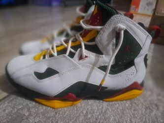 Jordan True Flight White Fir Amarillo