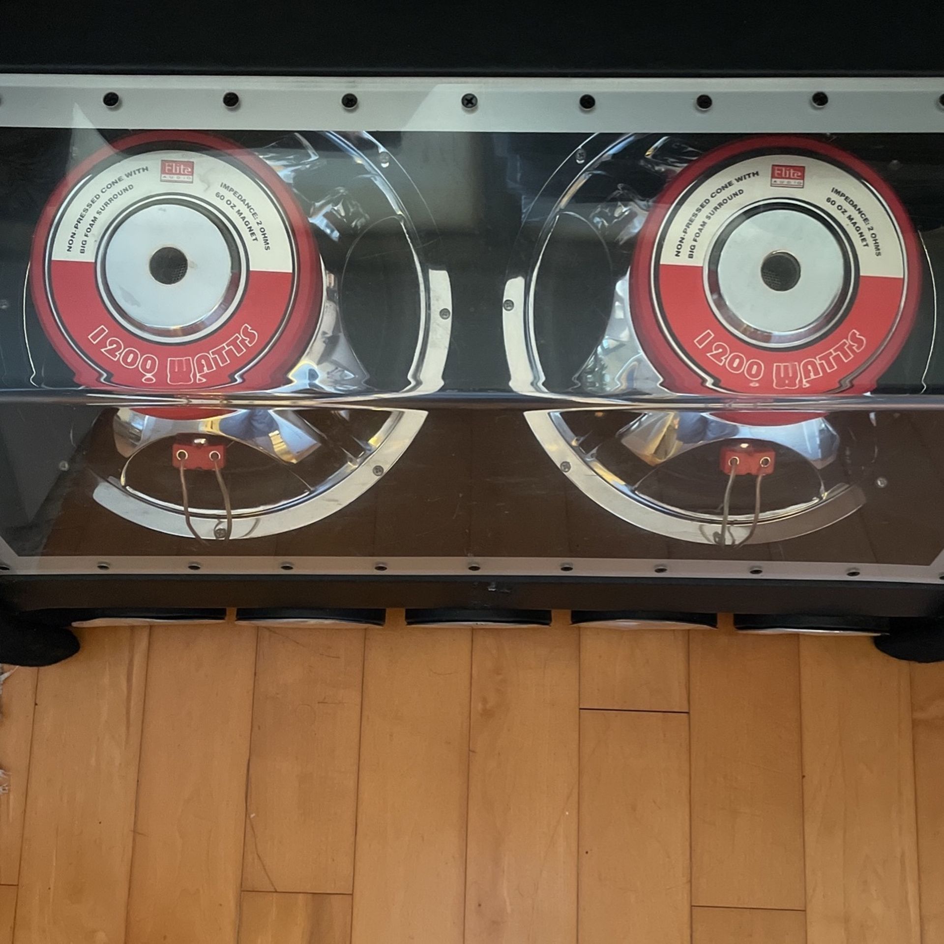 12” Subwoofers + Amp