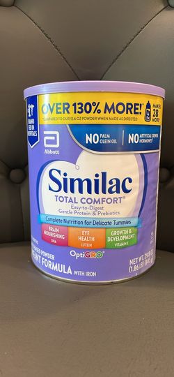 Similac total comfort formula 29.8 oz can unopened unexpired