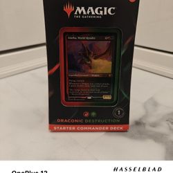 mtg draconic destruction commander deck Amazon.com: Magic: The Gathering Starter Commander Deck – Draconic  Destruction (Red-Green) | Ready-to-Play Deck for Beginners and Fans | Ages  13+ main image 0