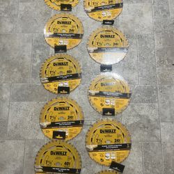 dewalt saw blades 7 1/4