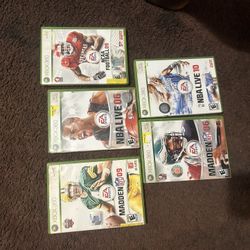 Xbox 360 Sports Games. 