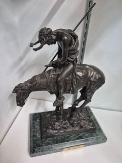 Bronze "End of of the Trail"