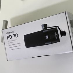 PreSonus PD-70 Broadcast Dynamic Microphone