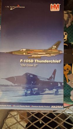Hobbymaster F-105D Thunderchief Die-Cast Model 1:72