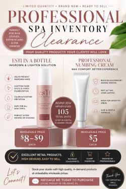 Professional spa inventory available at wholesale pricing.