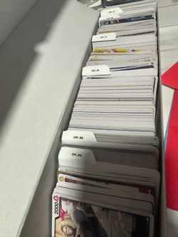 One piece cards