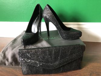 Black Heels WORN ONCE