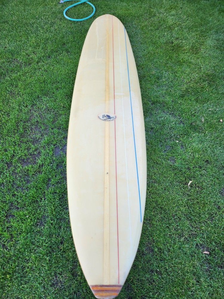 Vintage Custom Surfboard By Bunger