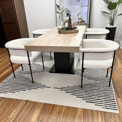 set of 4 dining chairs 